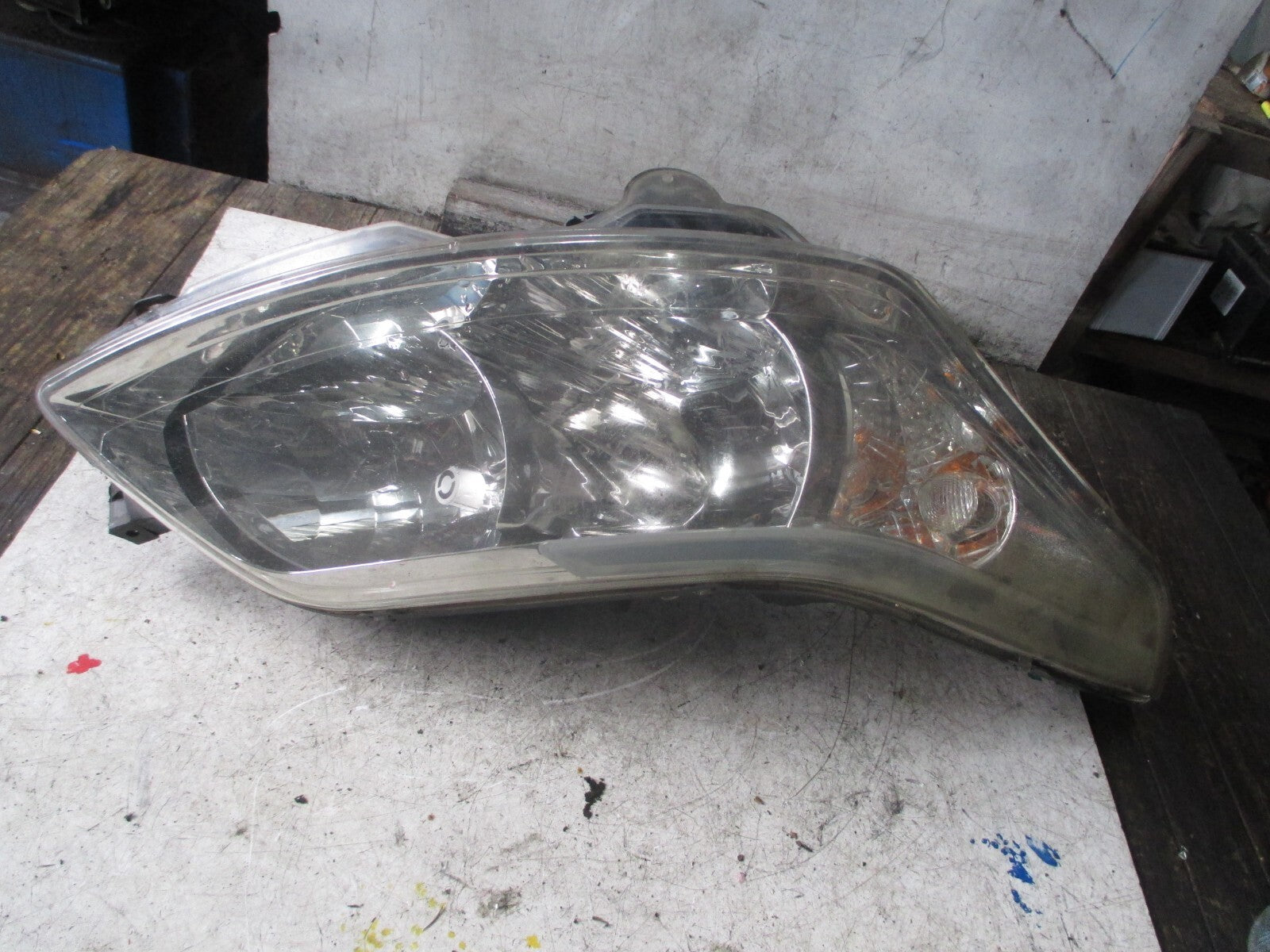 CITROEN C4 2007 OSF DRIVER SIDE HEADLIGHT B5H7H1DTG