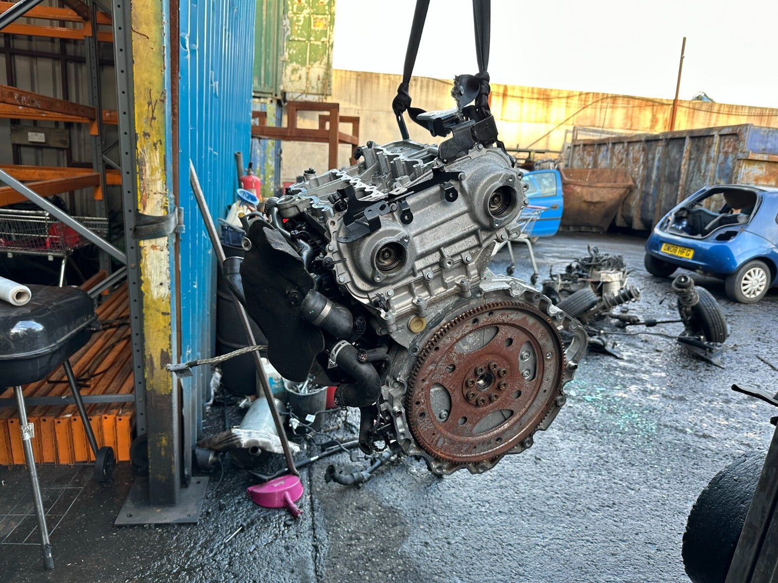 2019 JAGUAR XE 2.0 PETROL ENGINE BARE ENGINE BLOCK PT204 SPARES OR REPAIRS