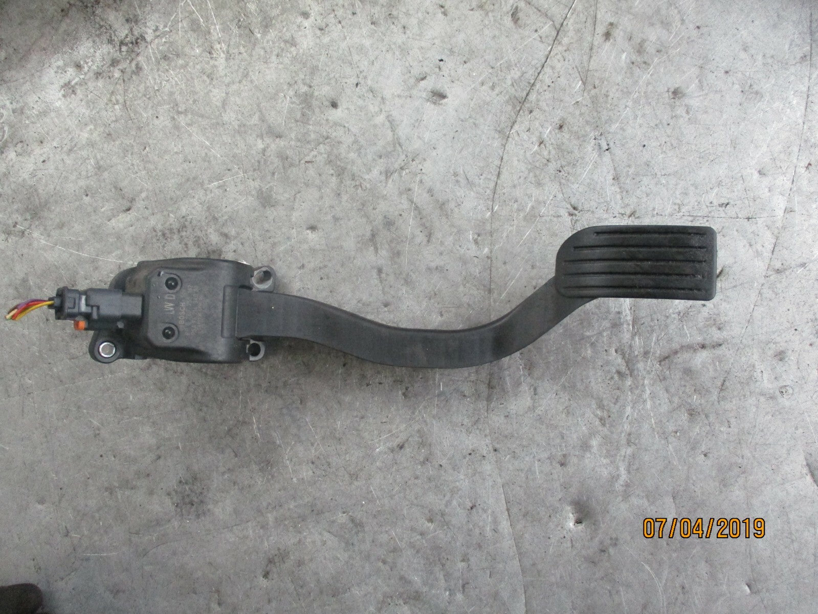 CITROEN DS3 2016 ELECTRIC ACCELERATOR THROTTLE PEDAL 9671434080