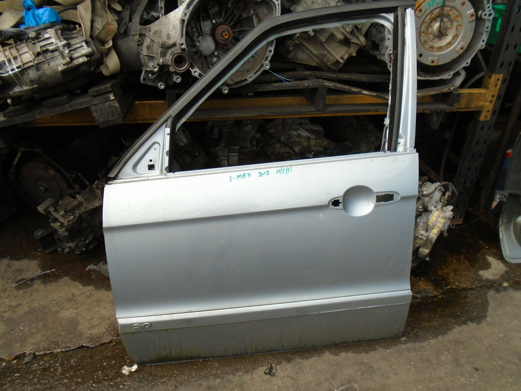 FORD S MAX MK1 2012 NSF PASSENGER SIDE FRONT BARE DOOR SHELL GREY