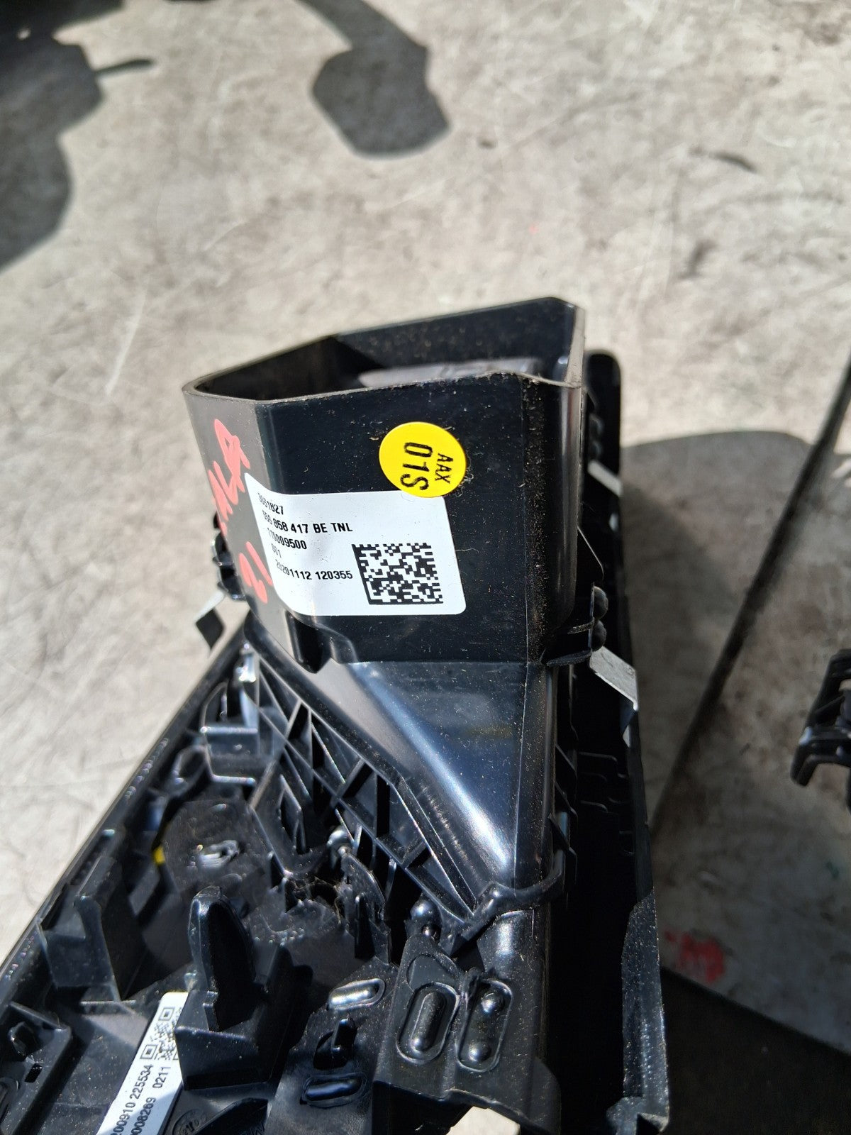 2021 SKODA SCALA DASH AIR VENT 655819702