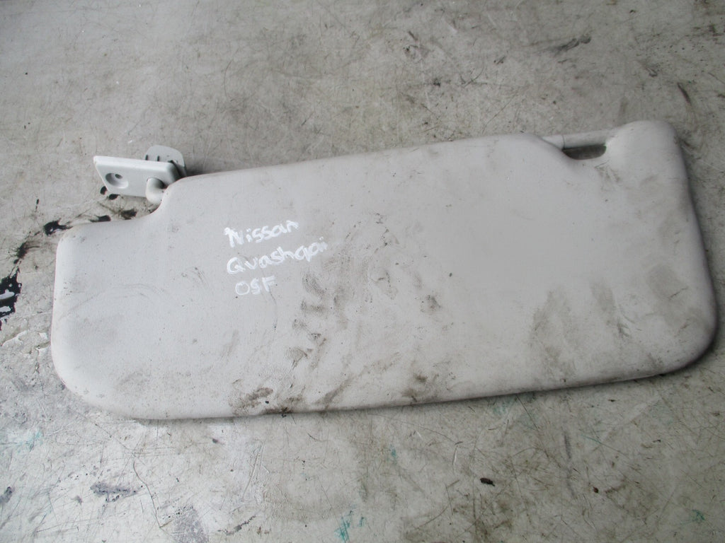 2020 NISSAN QASHQAI J11 MK2 OSF DRIVER SIDE FRONT SUN VISOR SHADE