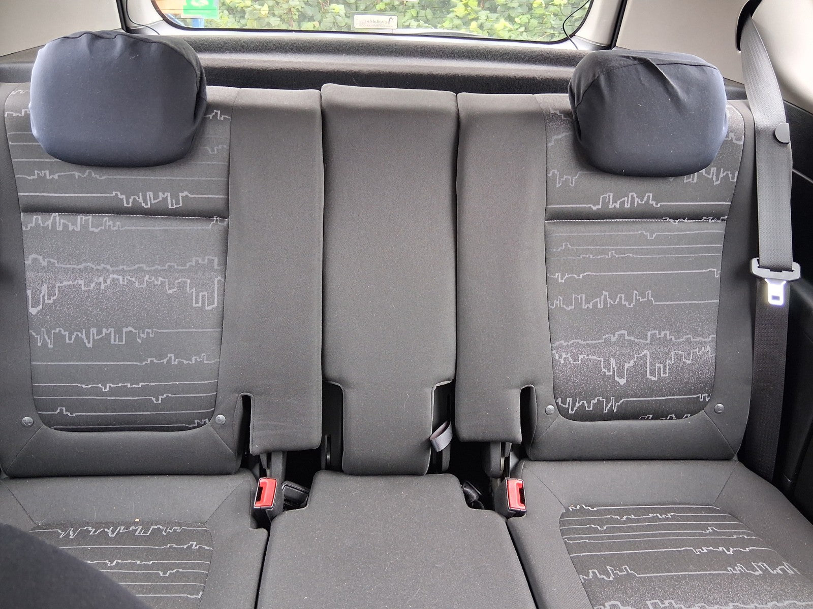 2017 VAUXHALL MERIVA B MK2 REAR SEAT CENTER CONSOLE BENCH SEAT FABRIC COMPLETE