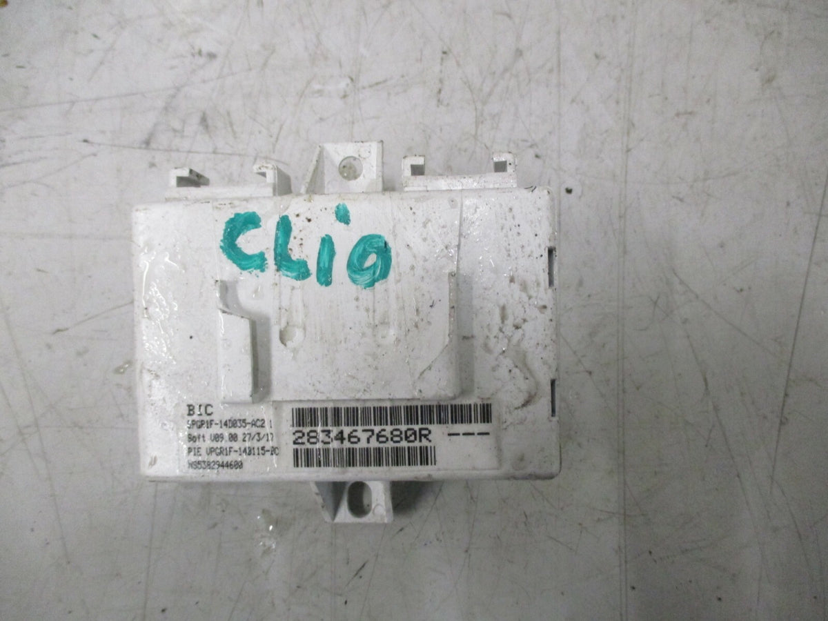 RENAULT CLIO MK4 2013 SAT NAV NAVIGATION RADIO CONTROL MODULE ECU 283467680R