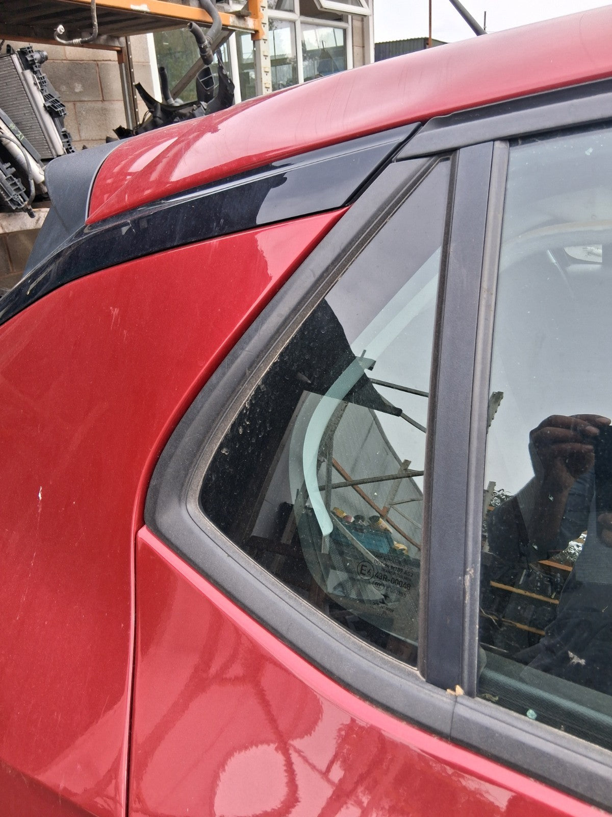 2020 VAUXHALL CORSA F HATCH OSR DRIVER SIDE REAR QUARTER WINDOW GLASS