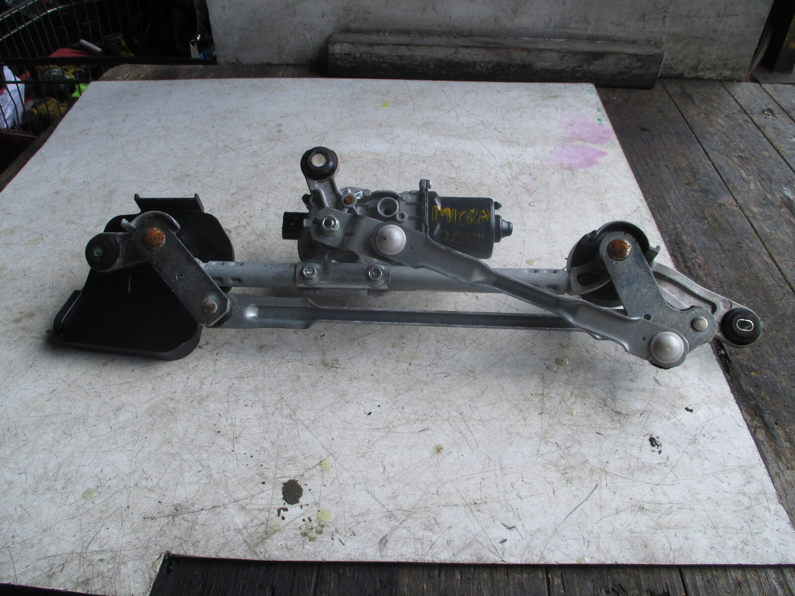 NISSAN MICRA K14 MK5 2019 FRONT WINDSCREEN WIPER MOTOR LINKAGES 288005FF0B