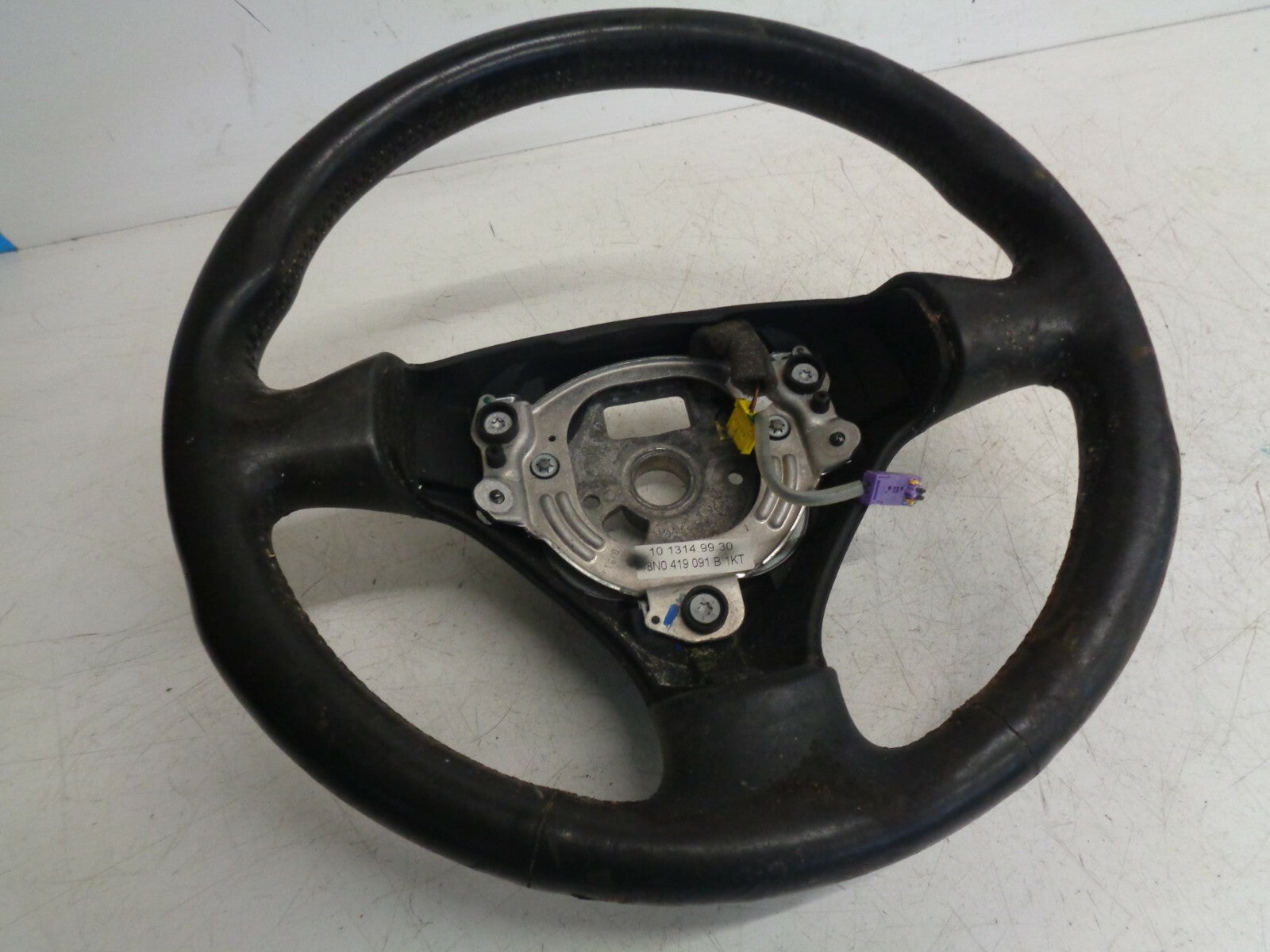 AUDI TT MK1 1998-2006 3 SPOKE STEERING WHEEL 8N0419091B
