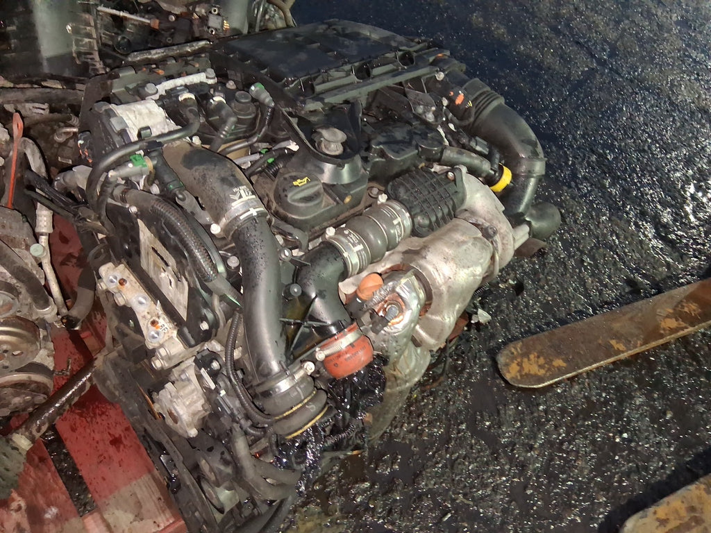 2012 CITROEN DS3 MK1 1.6 DIESEL COMPLETE ENGINE WITH PUMPS INJECTOR 9HP DV6DTED