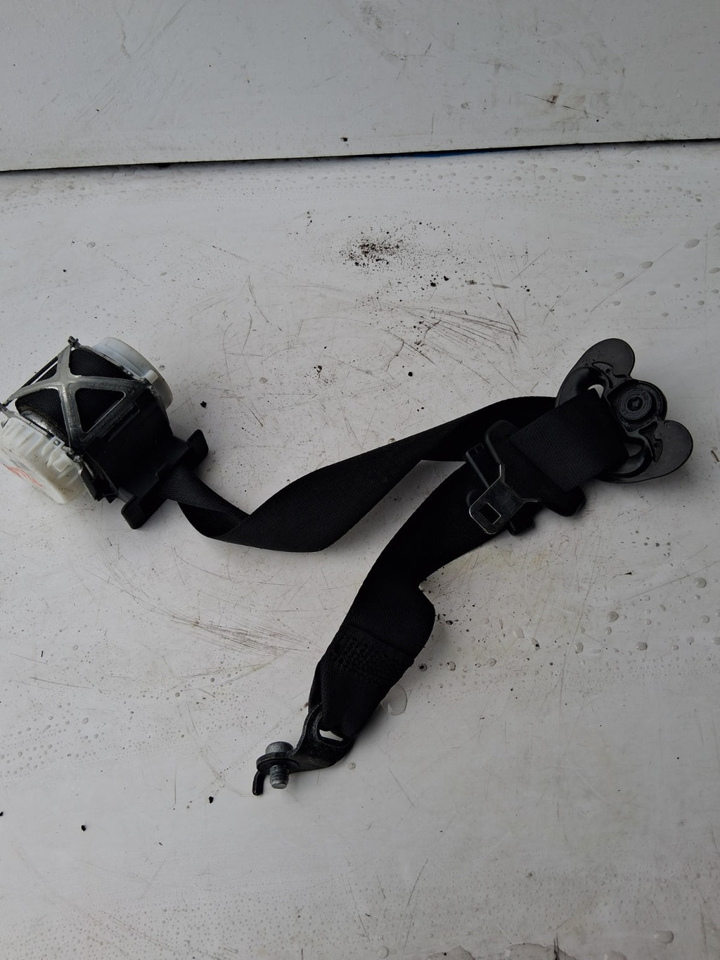 2017 BMW 3 SERIES F30 NSF PASSENGER NEAR LEFT SIDE FRONT SEATBELT 34078320D