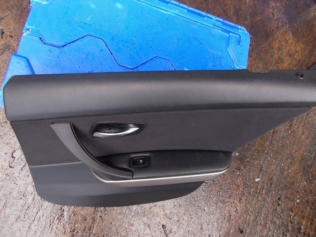 2007 BMW 320D SE E90 OSR DRIVERS SIDE REAR DOOR CARD