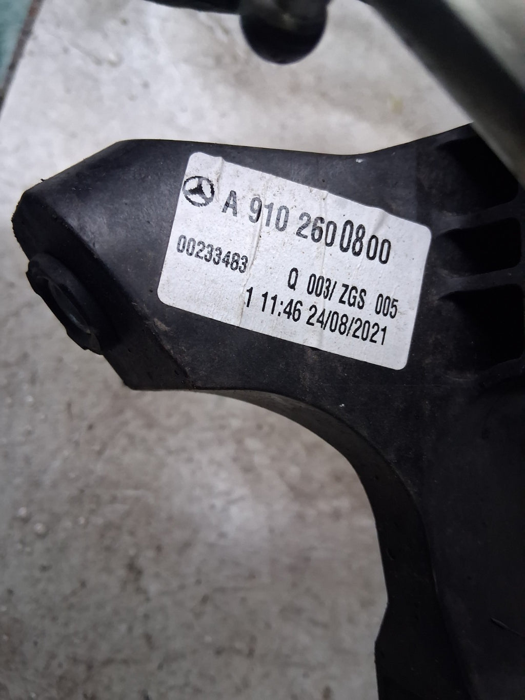 2021 MERCEDES SPRINTER W907 MANUAL GEAR STICK SHIFTER GEAR LEVER A9102600800