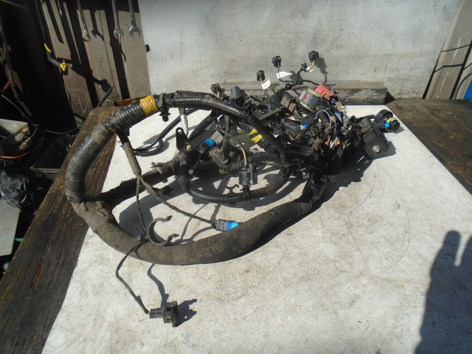 JAGUAR XF 2015 2.2 AUTOMATIC ENGINE WIRING LOOM HARNESS EX2312A690BB