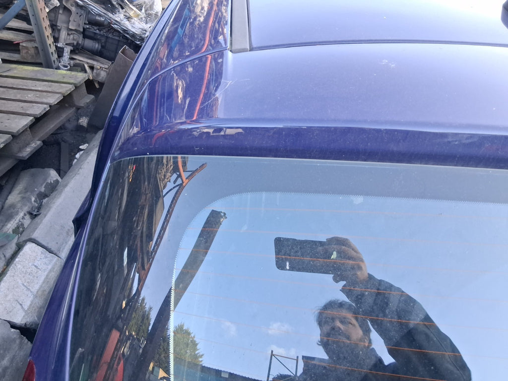 2016 VAUXHALL CORSA E BARE REAR TAILGATE BOOTLID BLUE
