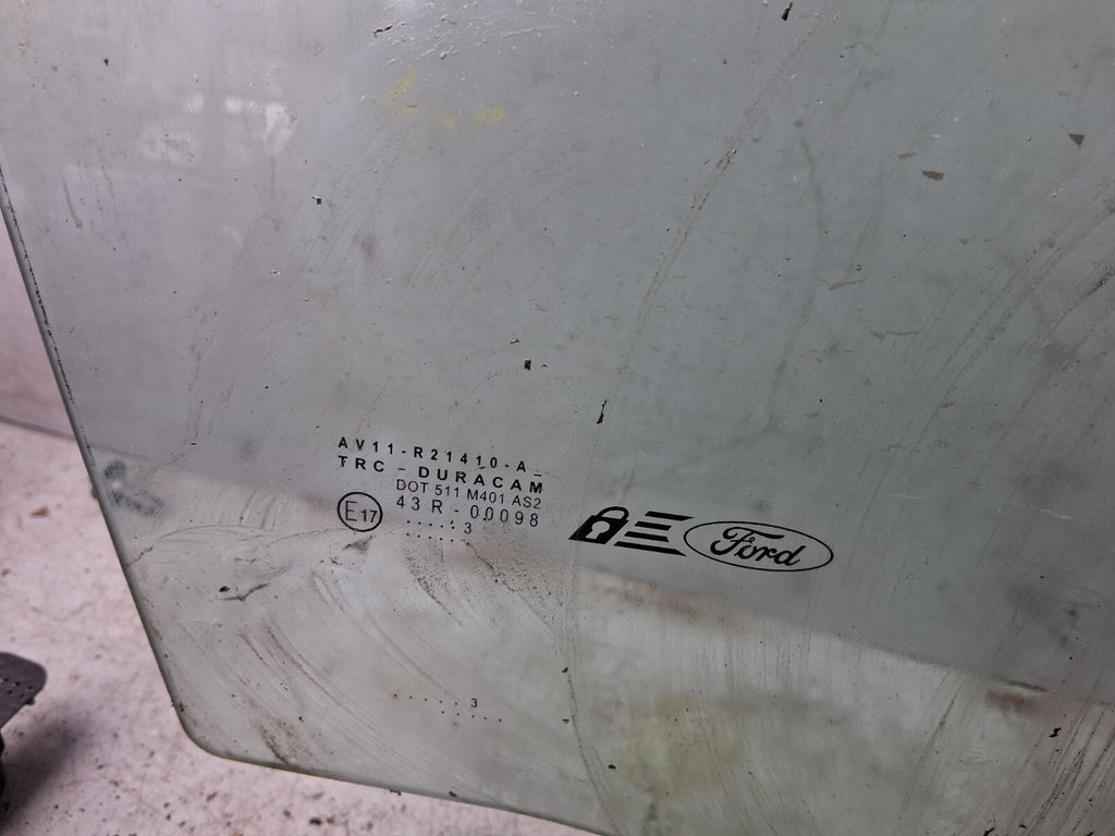 FORD B MAX 2013 OSF DRIVER SIDE FRONT RIGHT WINDOW GLASS 43R00098