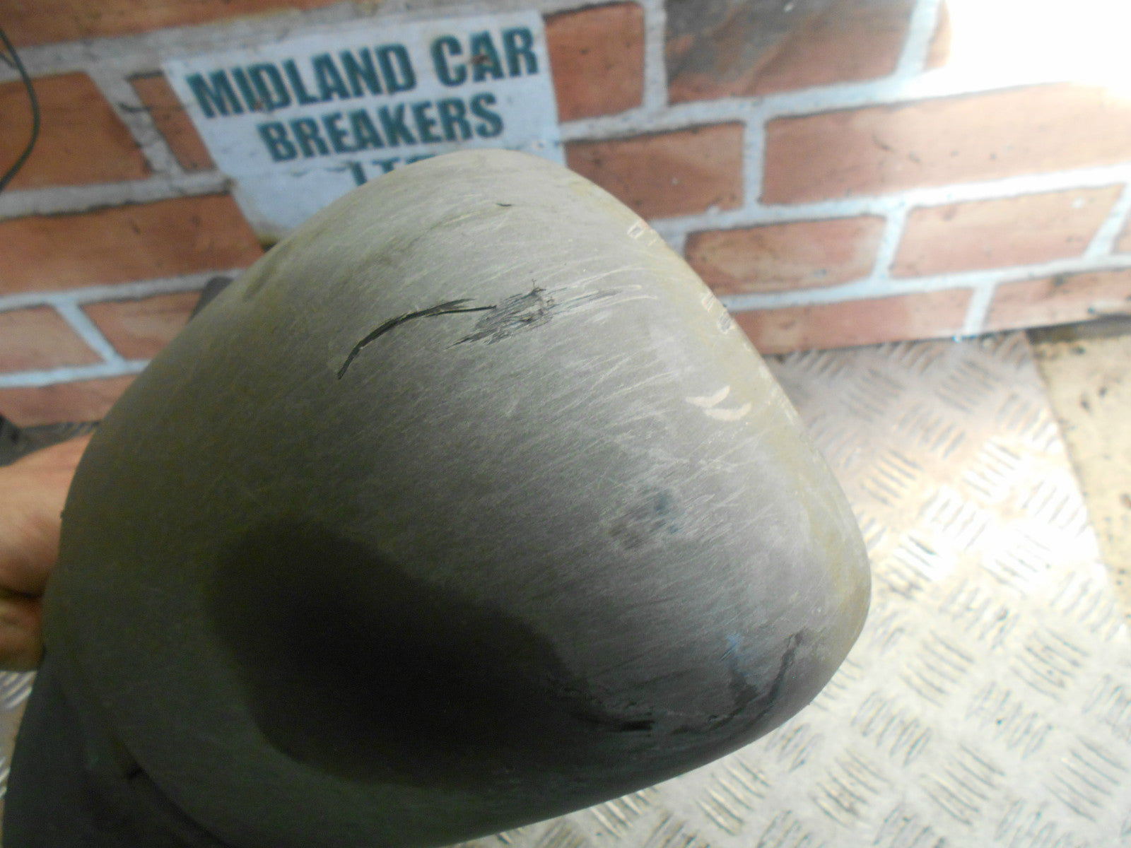 NISSAN KUBISTAR 2003 NS PASSENGER SIDE MANUAL WING MIRROR