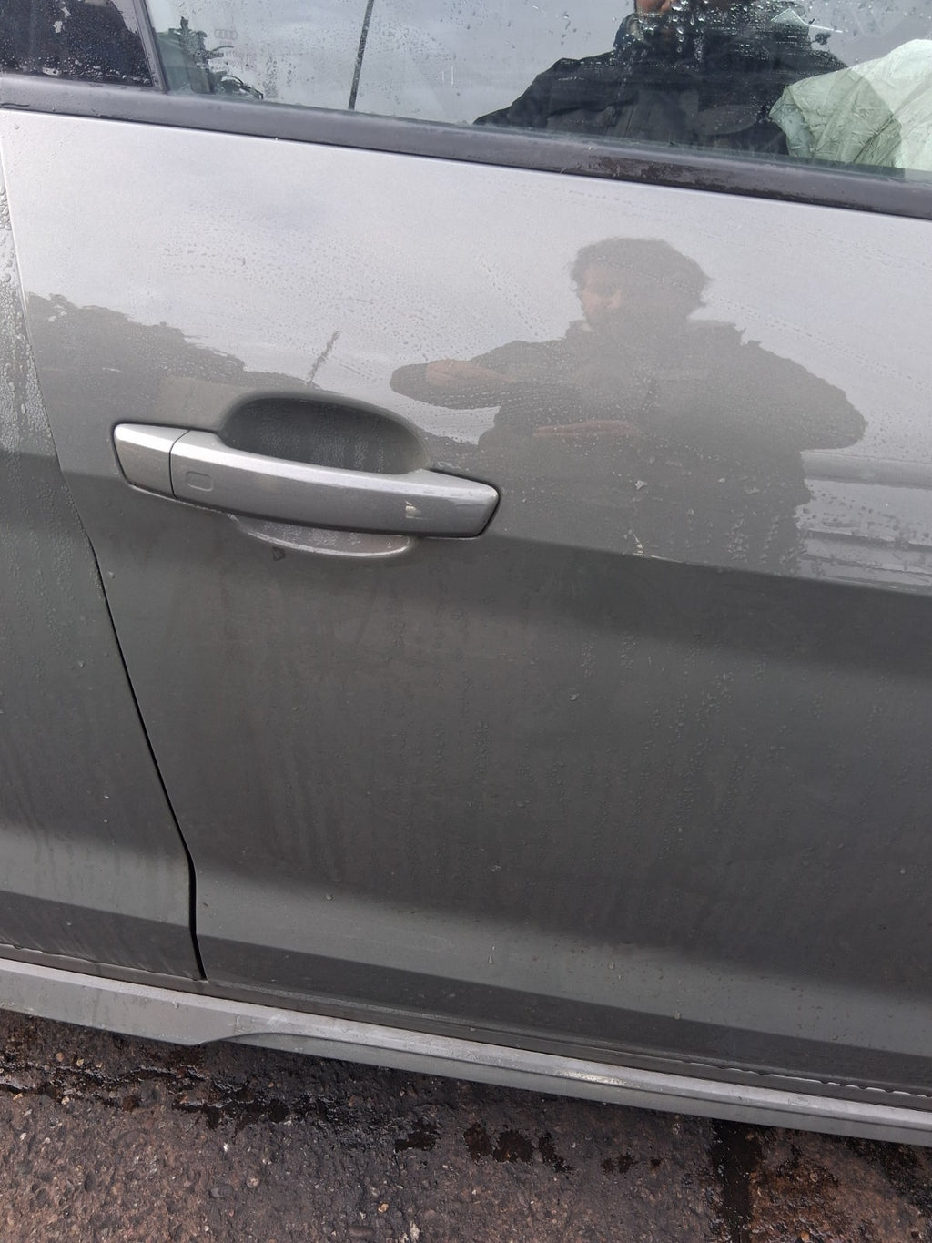 2024 AUDI A1 S LINE MK2 GB OSF DRIVER SIDE FRONT BARE DOOR CHRONOS GREY LX7G