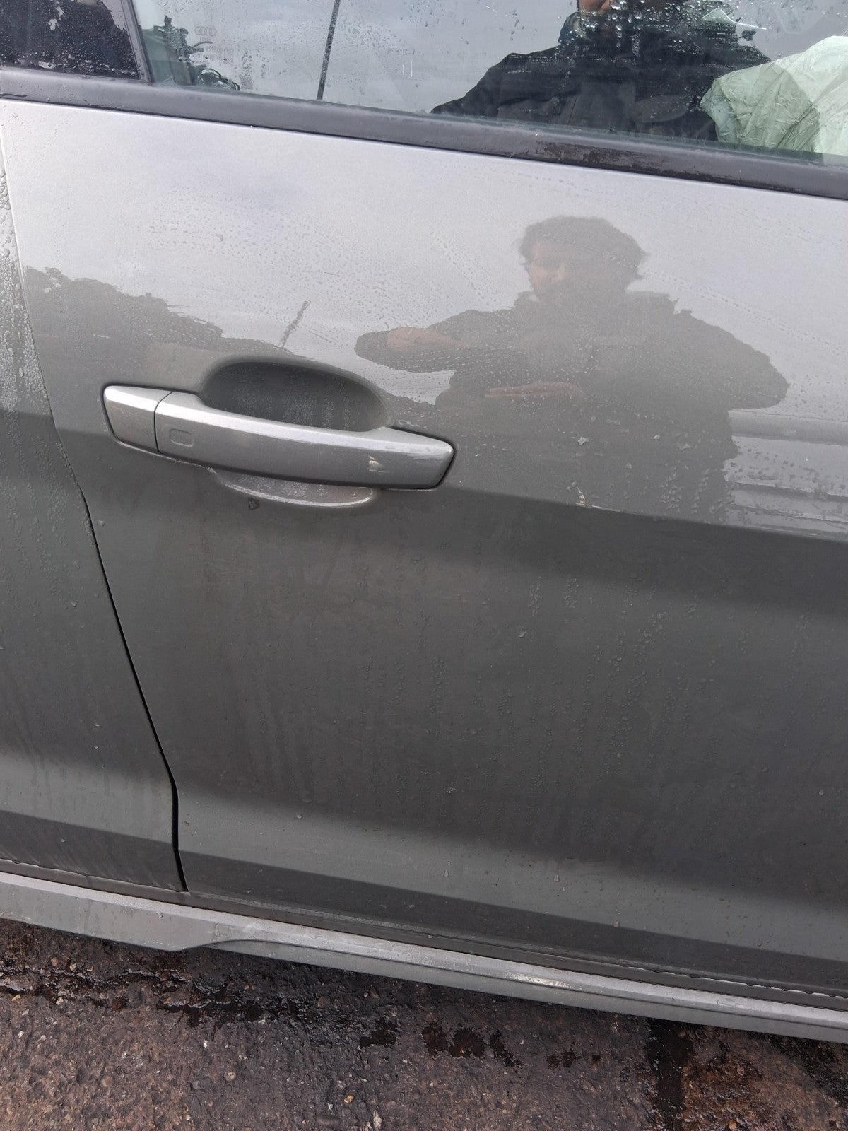 2024 AUDI A1 S LINE MK2 GB OSF DRIVER SIDE FRONT BARE DOOR CHRONOS GREY LX7G