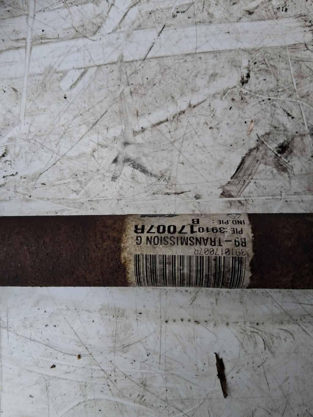 2023 RENAULT MASTER DRIVESHAFT 10248199