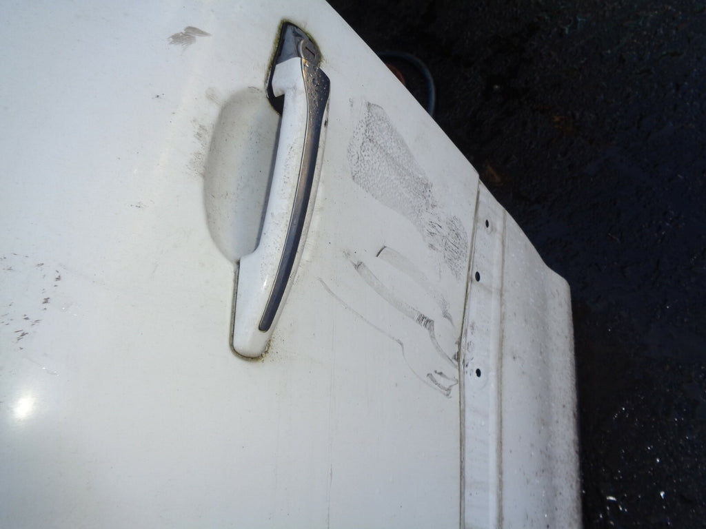 CITROEN C4 GRAND PICASSO 2014 NSF PASSENGER FRONT COMPLETE DOOR WHITE