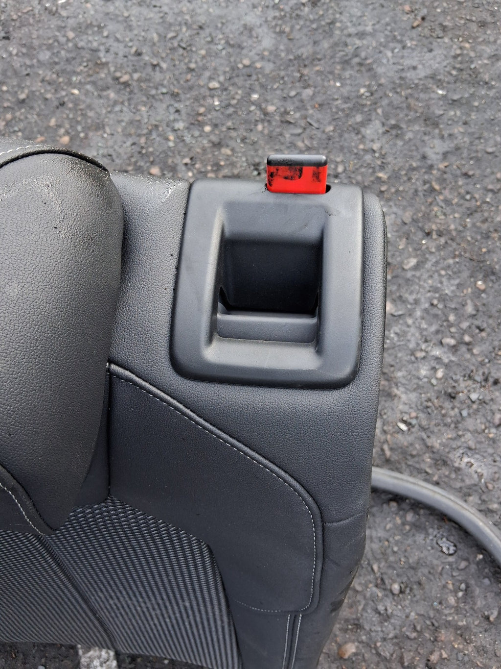 2024 AUDI A1 S LINE MK2 GB NSR PASSENGER SIDE REAR LEFT SEAT TOP ONLY