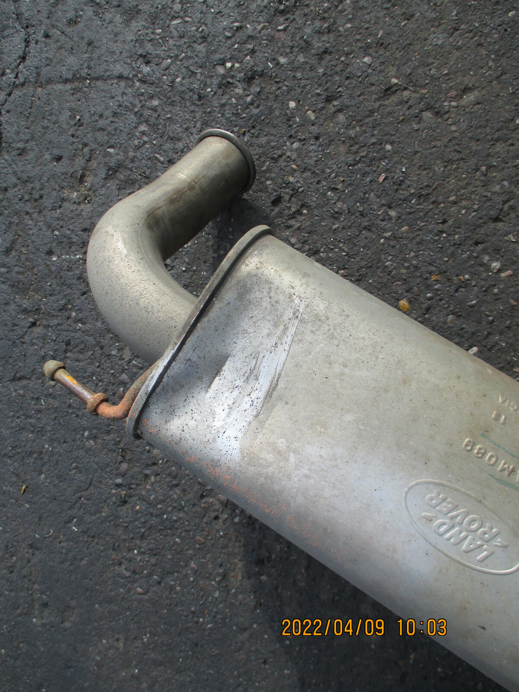 RANGE ROVER EVOQUE 2016 2.2 DIESEL TWIN REAR PIPE EXHAUST BACK BOX