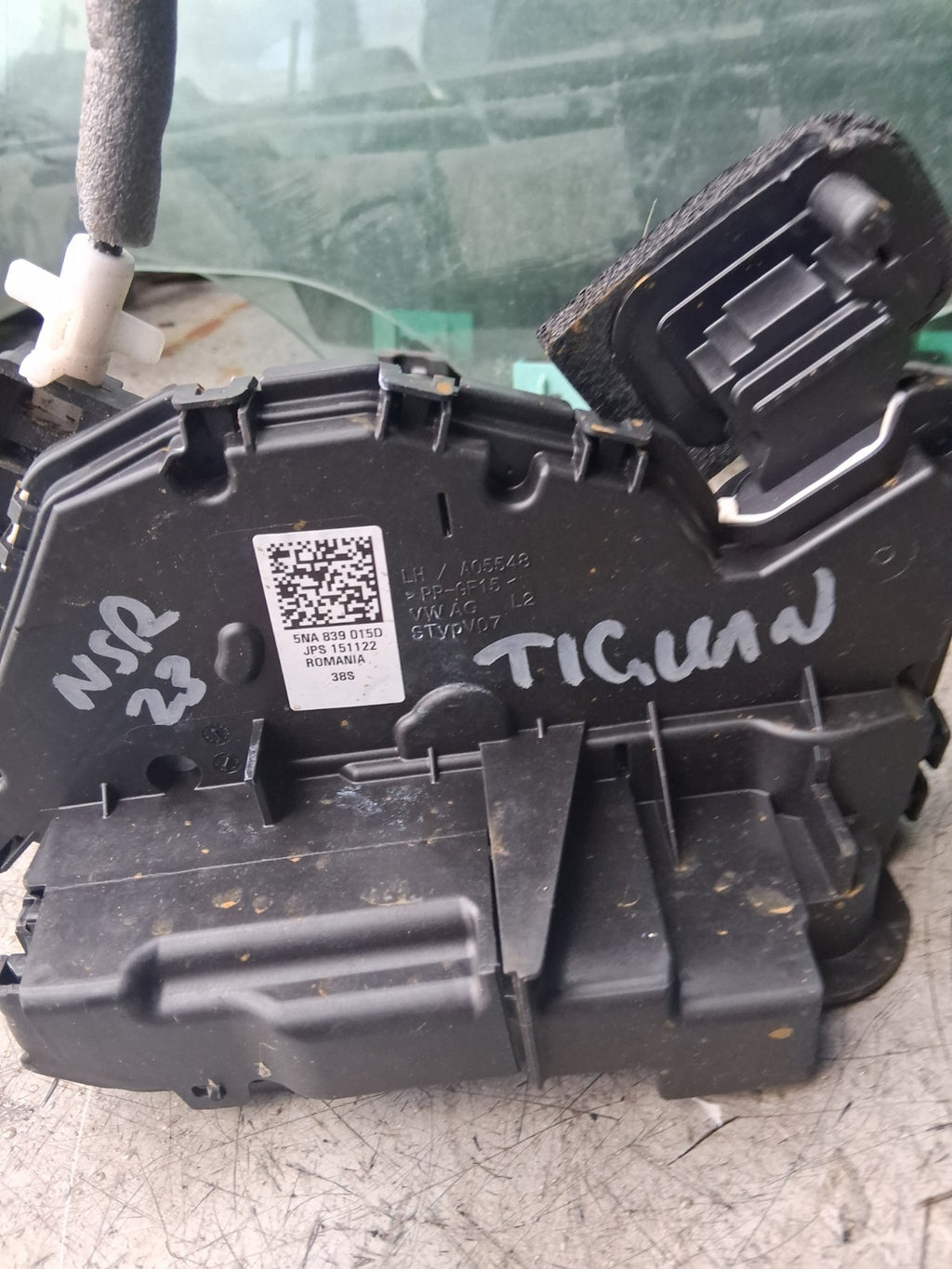2023 VOLKSWAGEN TIGUAN NSR PASSENGER SIDE REAR DOOR LOCK MECH 5NA839015D