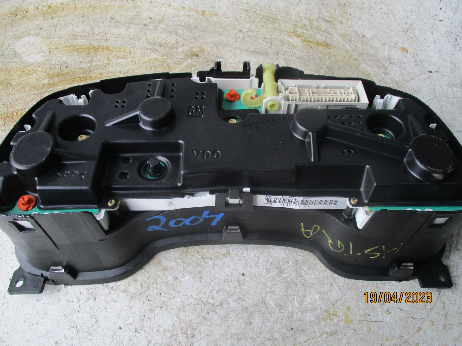 VAUXHALL ASTRA 2004 DIESEL ODOMETER SPEEDO CLOCK INSTRUMENT CLUSTER