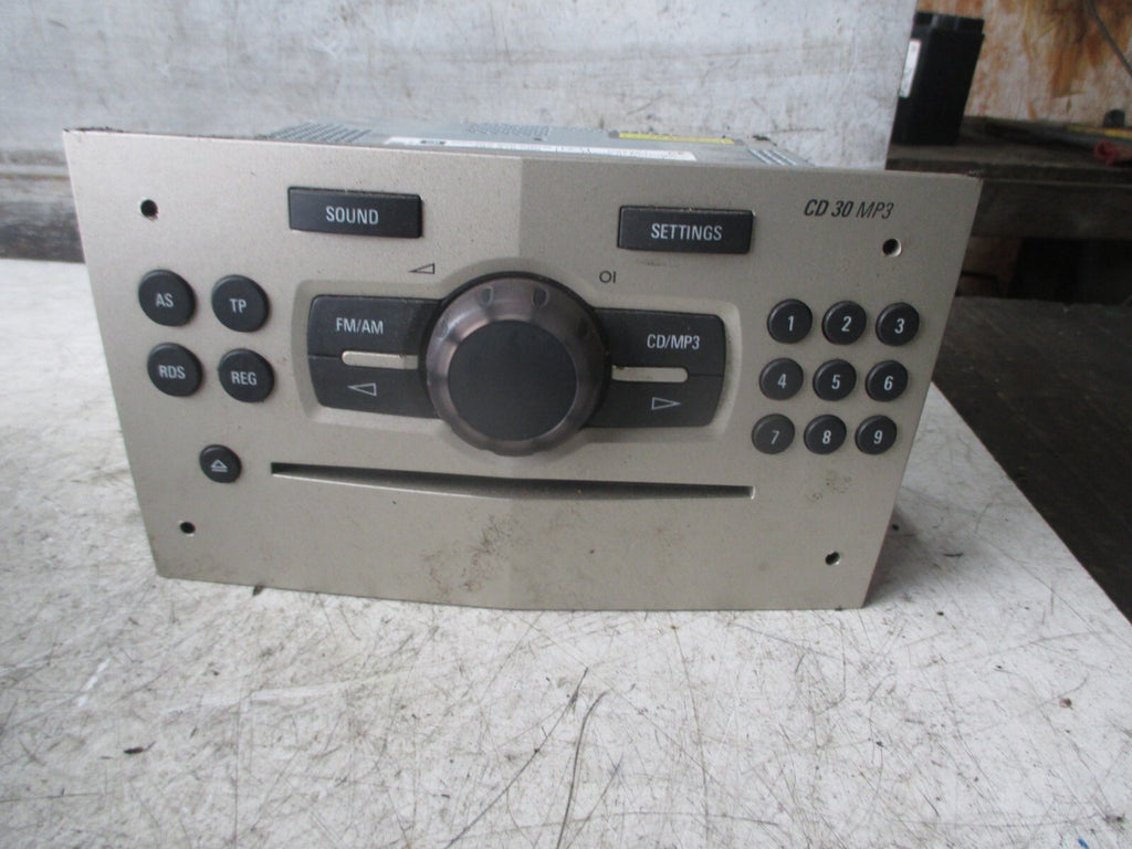 VAUXHALL CORSA D 2009 RADIO CD PLAYER STEREO HEAD UNIT 13289920