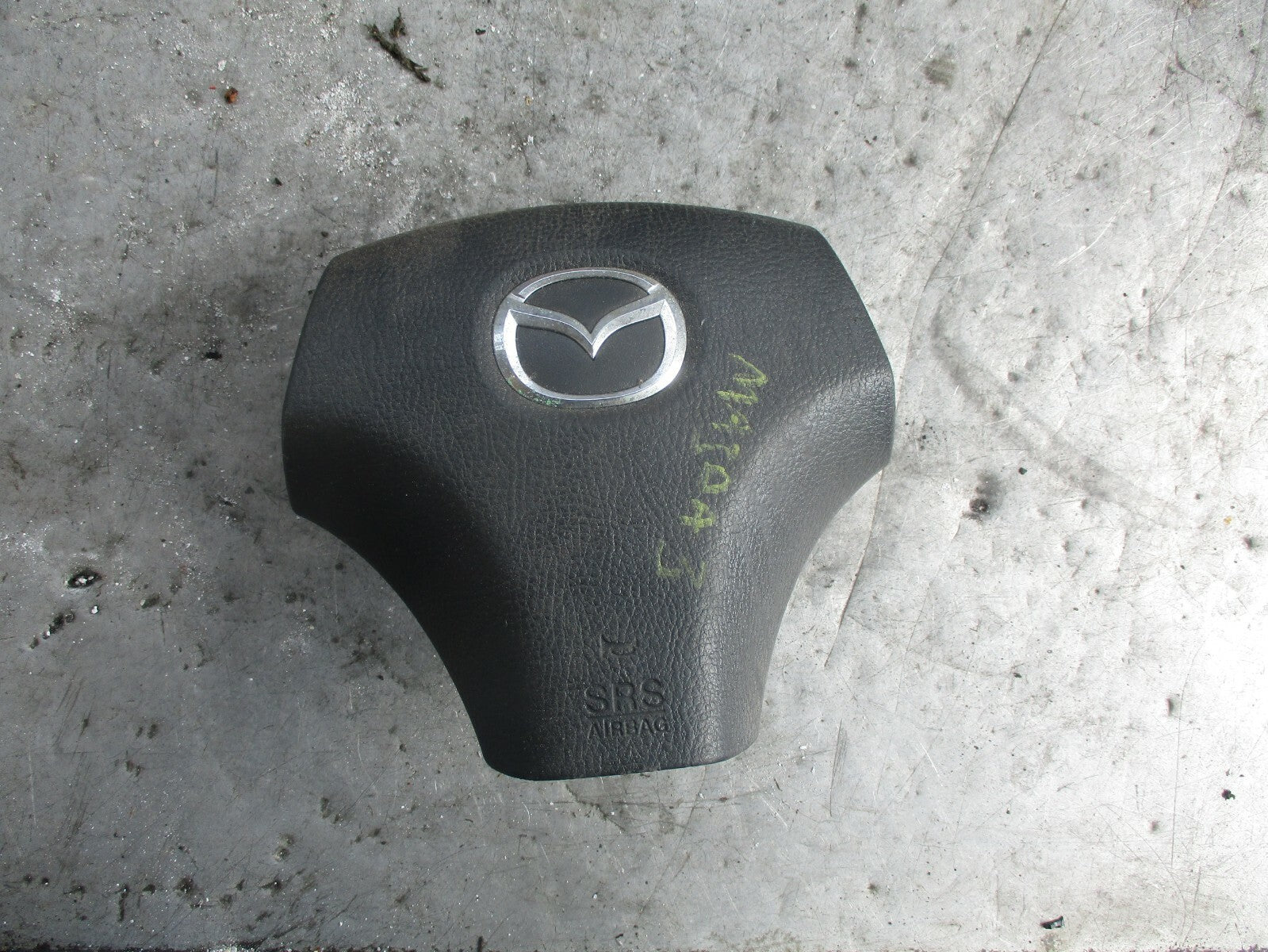 MAZDA 6 STEERING WHEEL AIRBAG BLACK HCNR073260