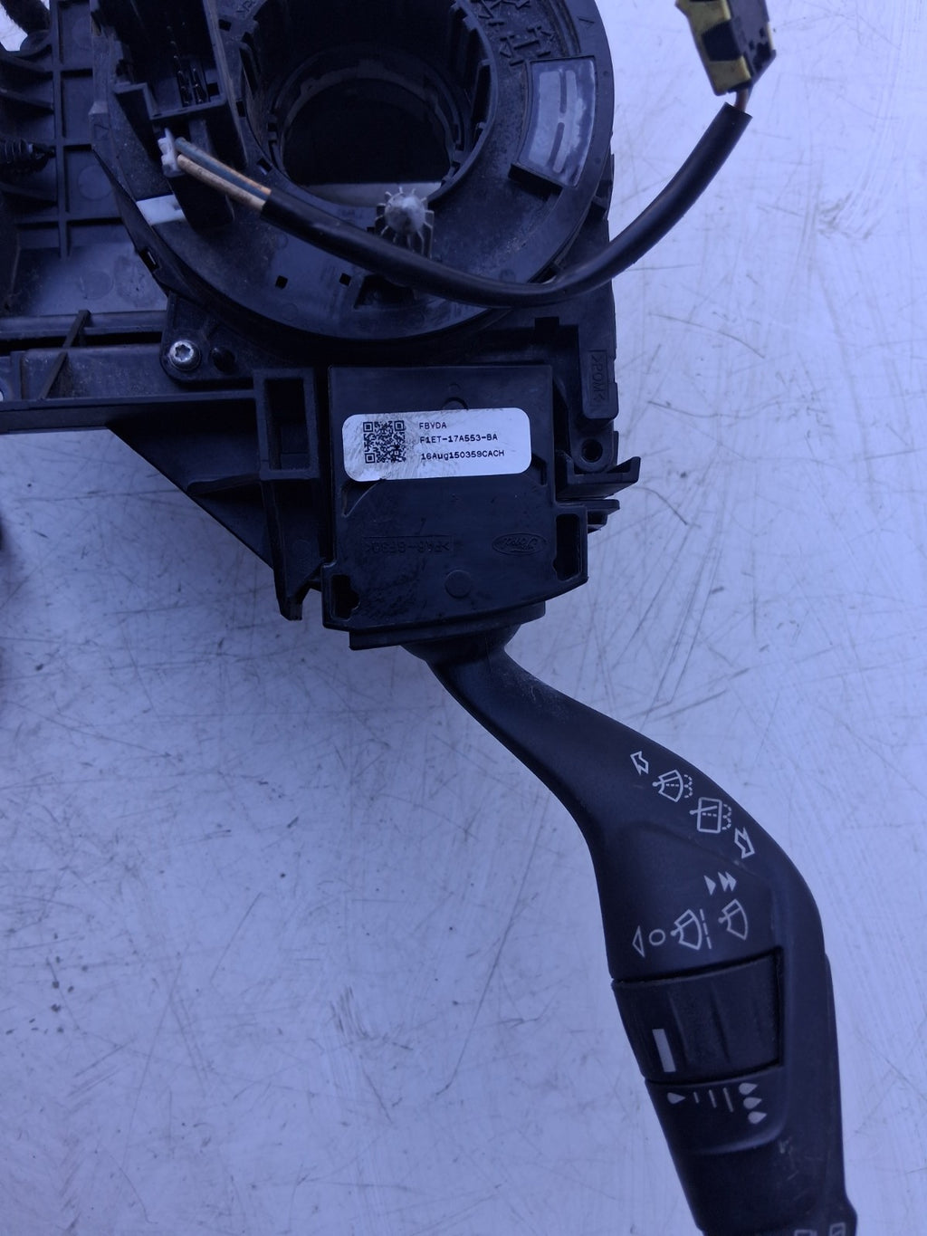 2011 FORD FOCUS INDICATOR WIPER SWITCH & SQUIB SLIP RING F1ET13N064AC