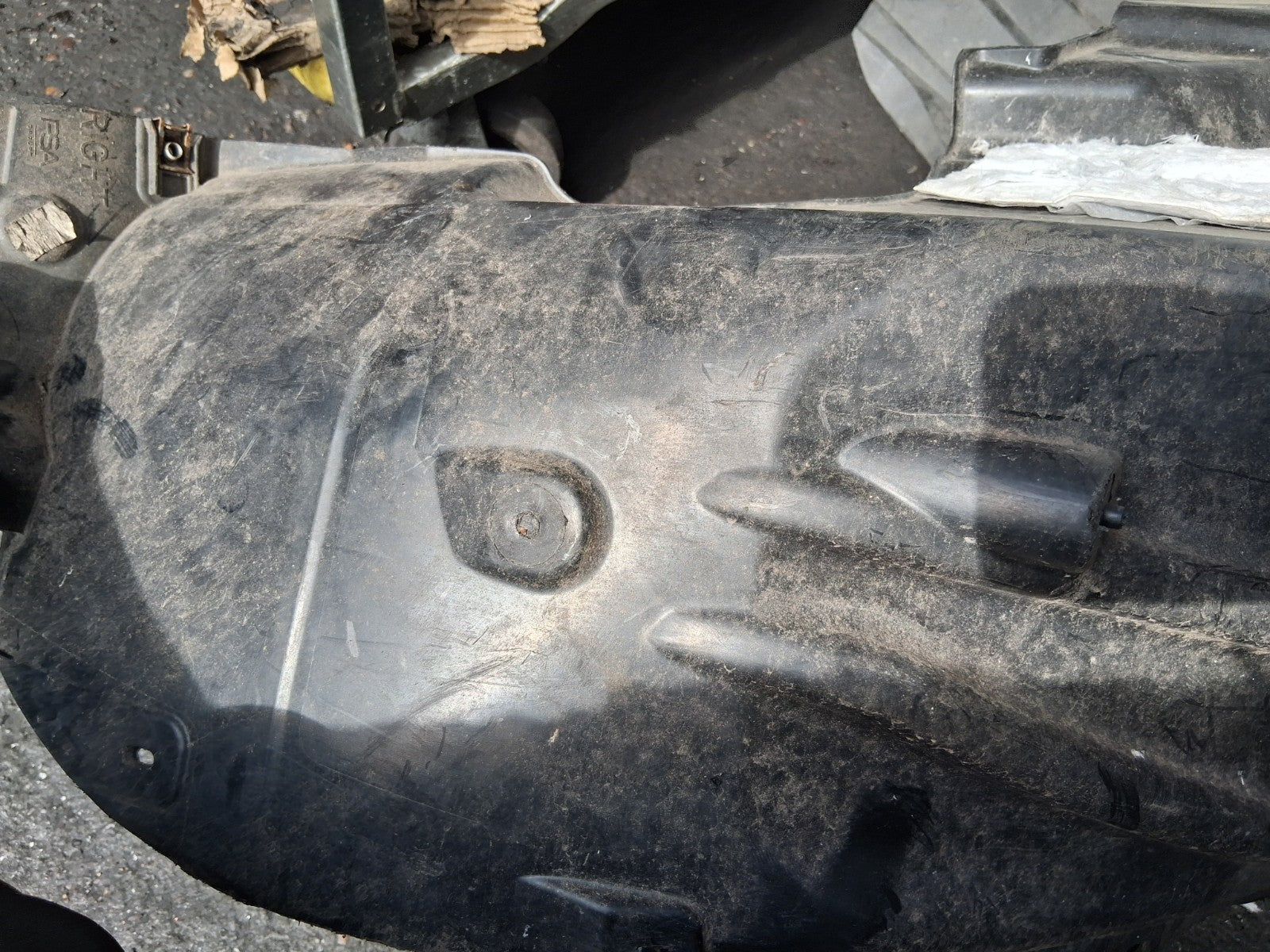 2021 CITROEN C4 MK3 OSR DRIVER REAR RIGHT SPLASH GUARD WHEEL ARCH 9831256680