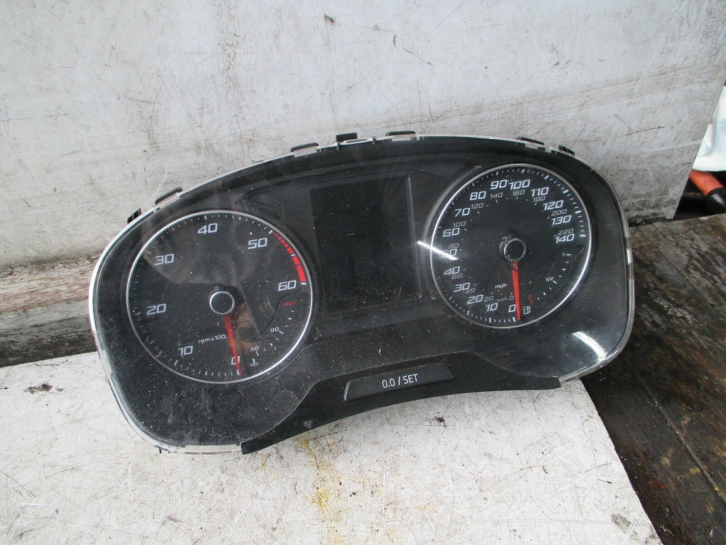 2017 SEAT TOLEDO MK4 1.6 DIESEL SPEEDOMETER INSTRUMENT CLUSTER 6JA920941J