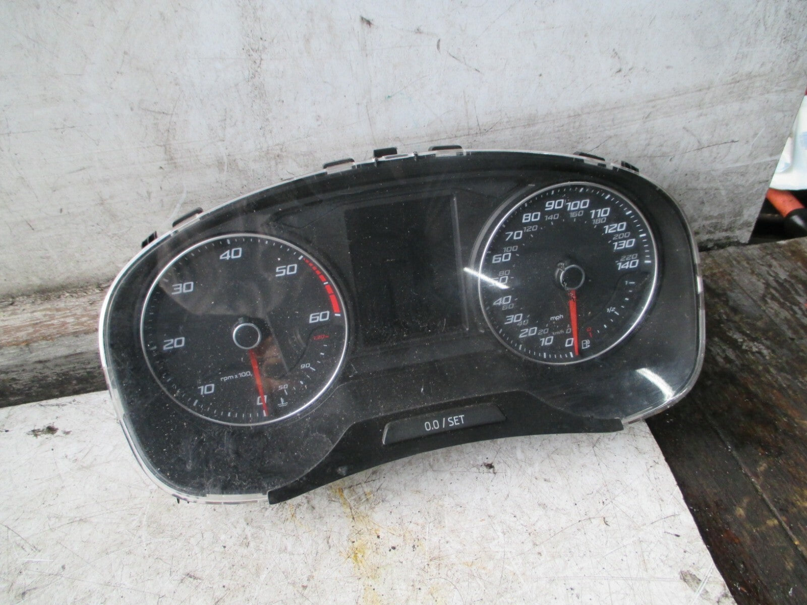2017 SEAT TOLEDO MK4 1.6 DIESEL SPEEDOMETER INSTRUMENT CLUSTER 6JA920941J