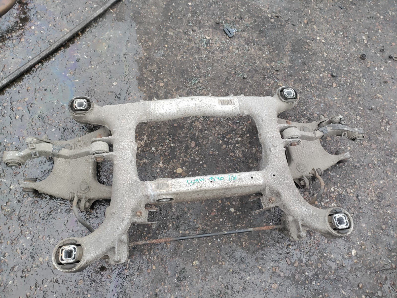 2012 BMW 5 SERIES F10 2.0 DIESEL AUTOMATIC REAR SUB FRAME