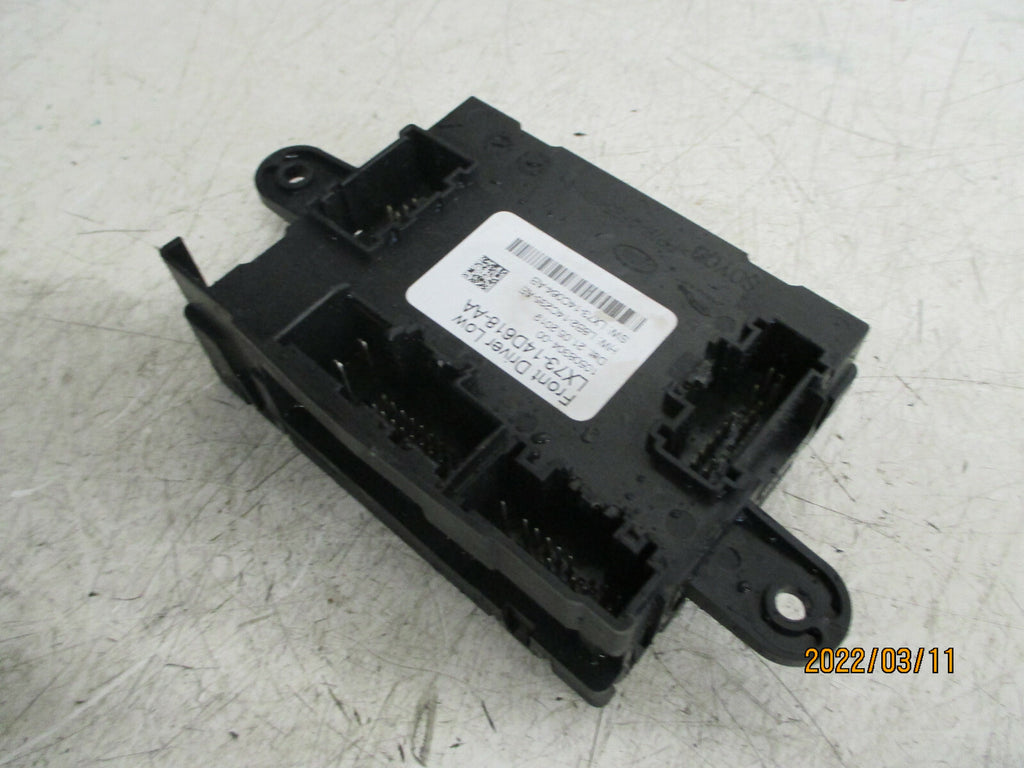 2019 JAGUAR XE OSF DRIVER SIDE FRONT DOOR CONTROL MODULE lx7314d618aa