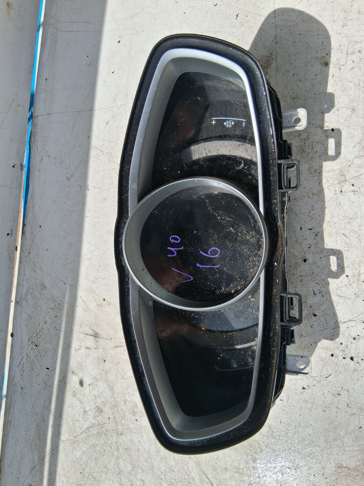 2016 VOLVO V40 2.0 DIESEL SPEEDO CLOCKS INSTRUMENT CLUSTER 31433515