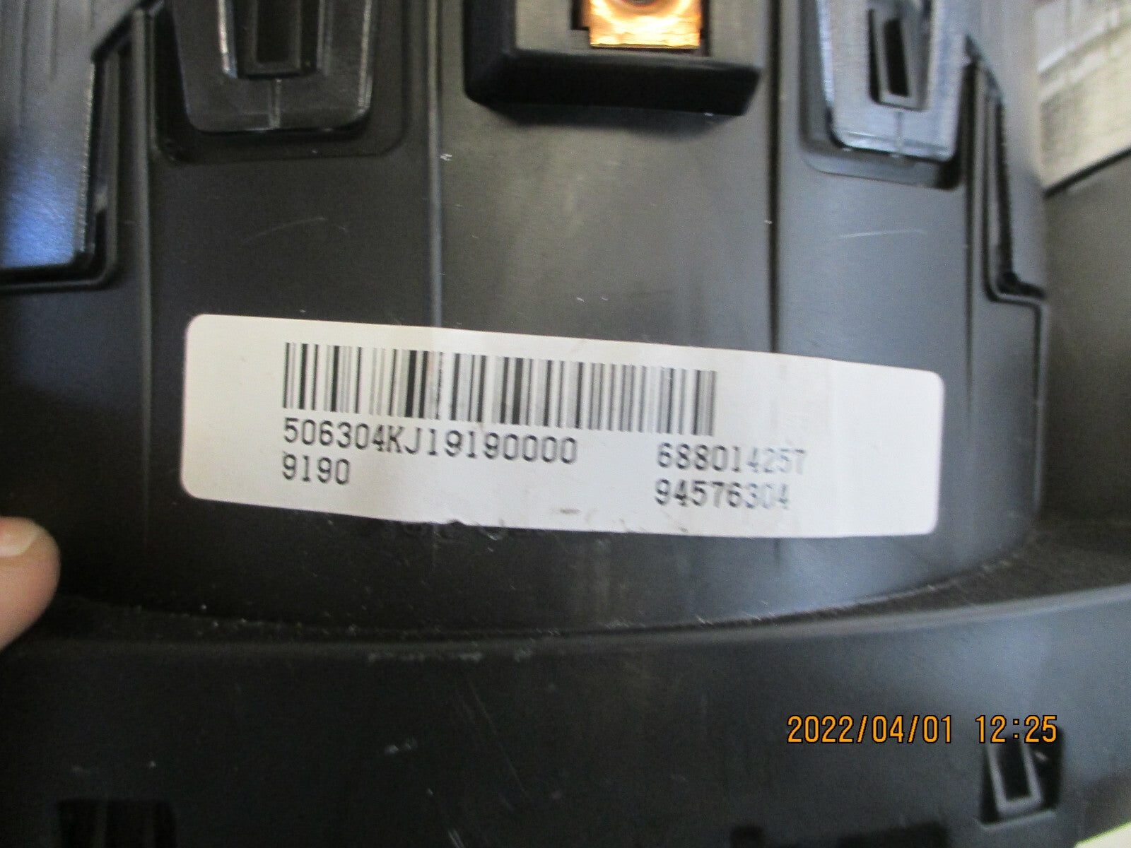CHEVROLET CRUZE 2010 2.0 CDI SPEEDOMETER INSTRUMENT CLUSTER 94576304 688014257