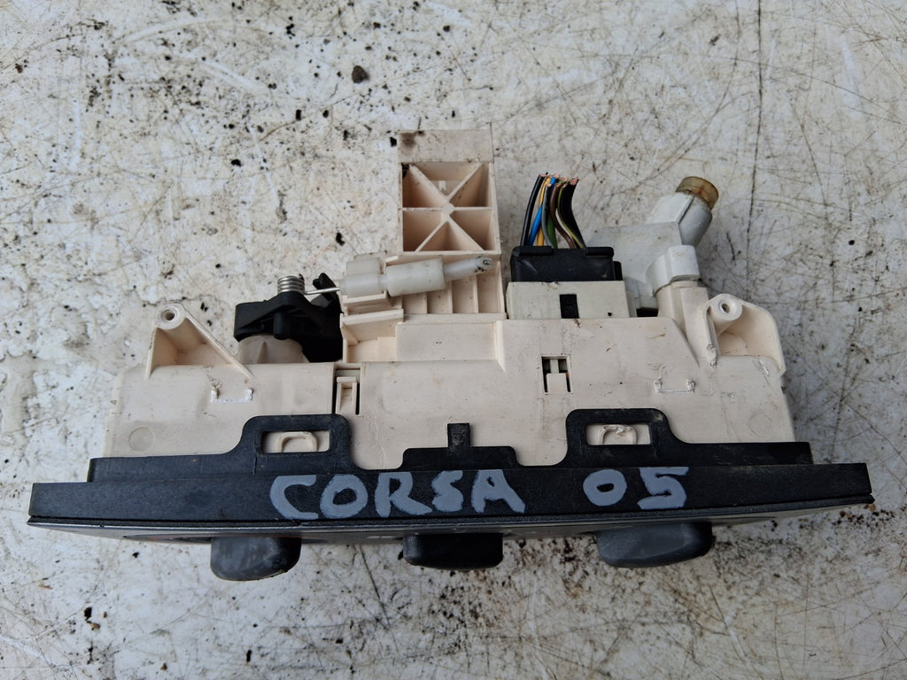 2005 VAUXHALL CORSA C AC HEATER CLIMATE CONTROL SWITCH PANEL