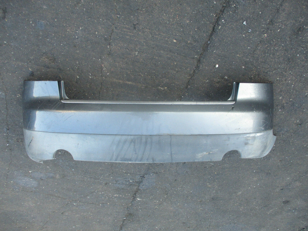 AUDI A4 B6 S LINE REAR BUMPER DARK SILVER