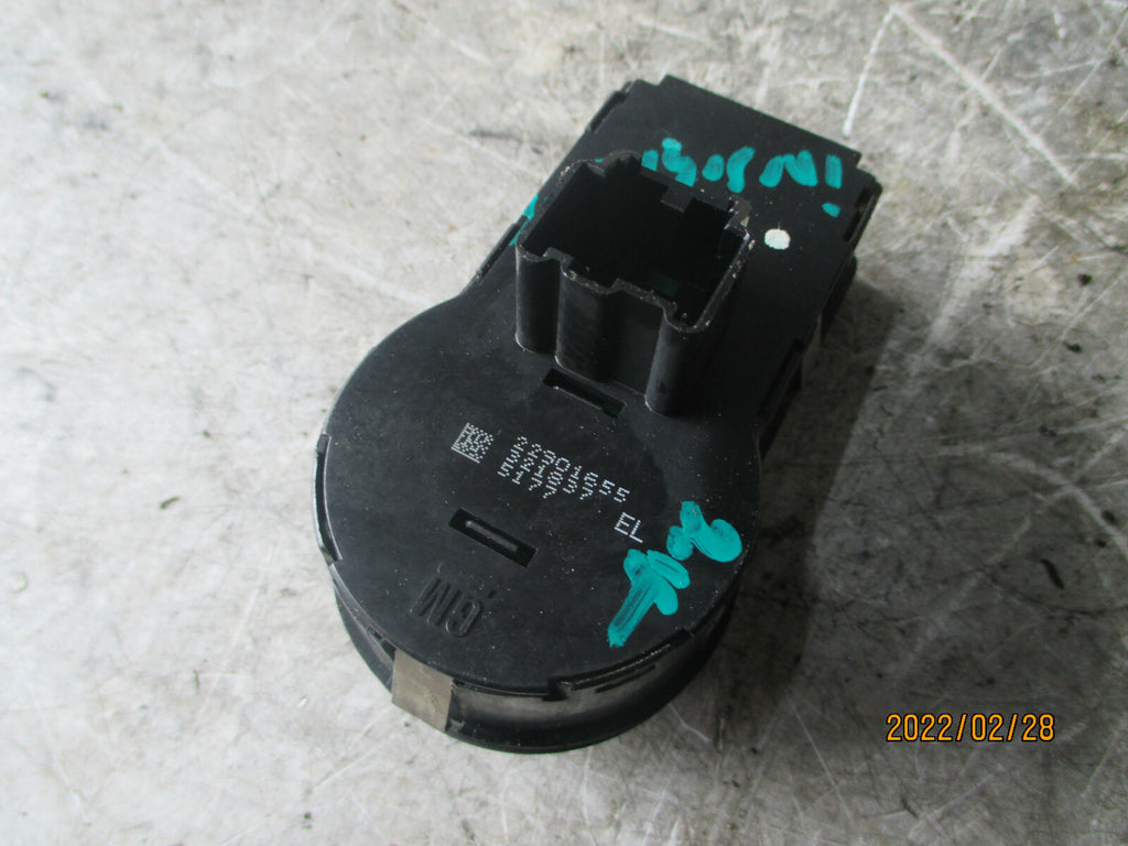 VAUXHALL INSIGNIA 2015 DRIVER SIDE HEADLIGHT SWITCH 22901655