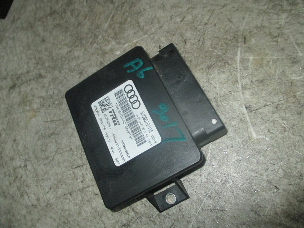 AUDI A6 2017 ELECTRONIC HANDBRAKE PARKING BRAKE CONTROL MODULE 4H0907801M