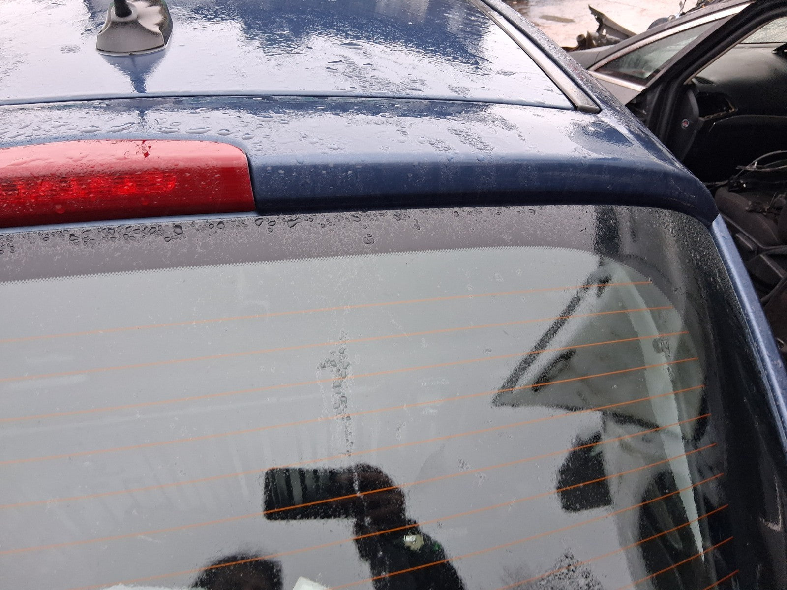 2017 VAUXHALL CORSA E BARE REAR TAILGATE BOOTLID BLUE