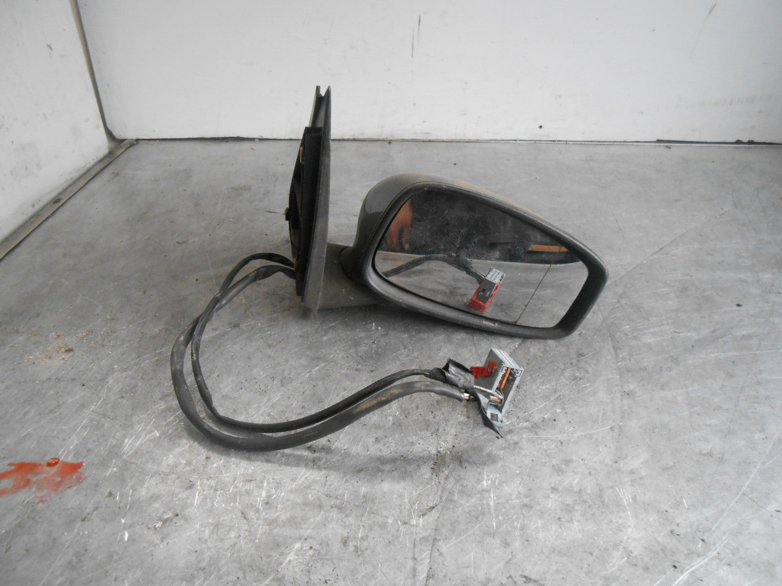 FIAT STILO 192 2001 - 2007 OS DRIVER SIDE ELECTRIC ADJUST DOOR WING MIRROR BLUE