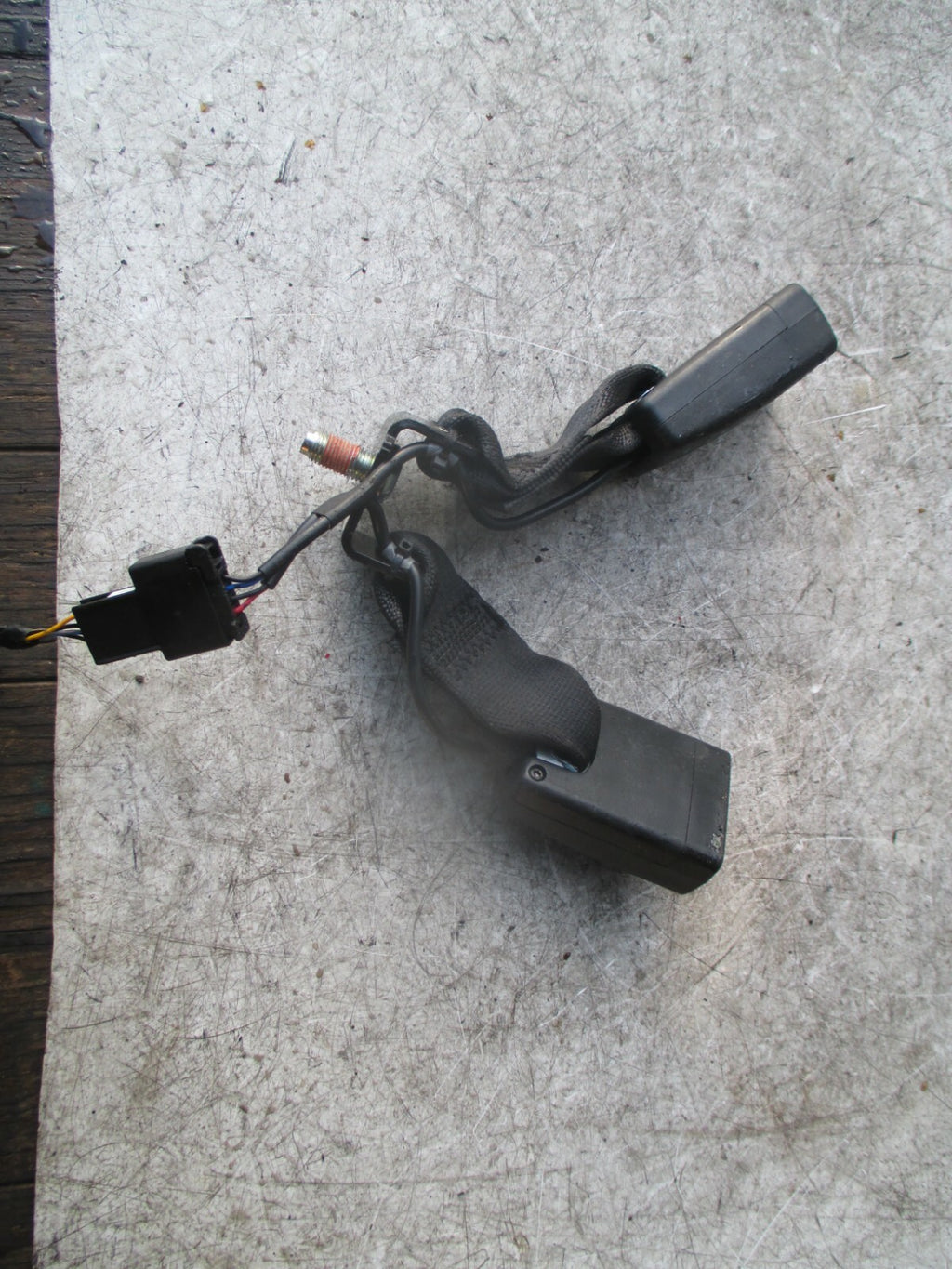 VAUXHALL VIVA 2018 NSR REAR PASSENGER SIDE SEATBELT DOUBLE BUCKLE 42589907