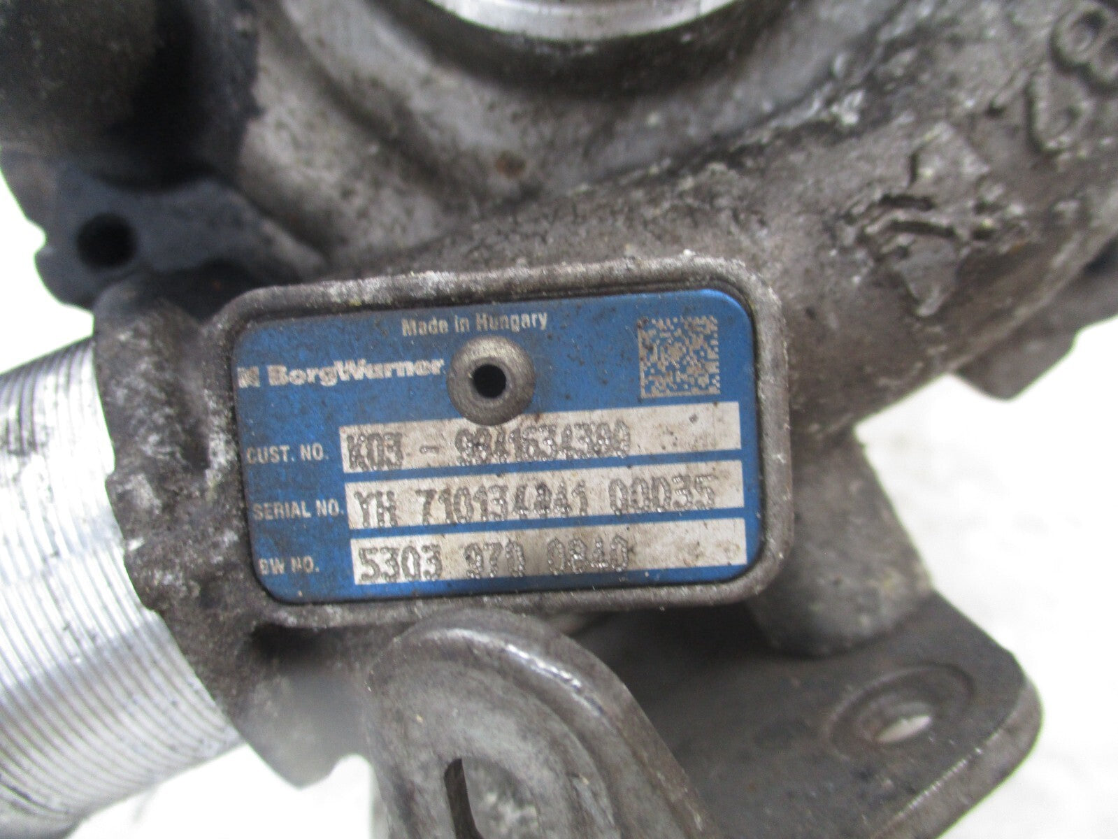 2023 VAUXHALL MOVANO 2.2 HDI DIESEL TURBO TURBOCHARGER 9841634380