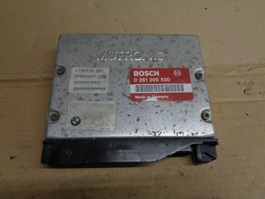 BMW 3 SERIES E46 2002 ECU ENGINE CONTROL UNIT MODULE 0261200520 1734710001
