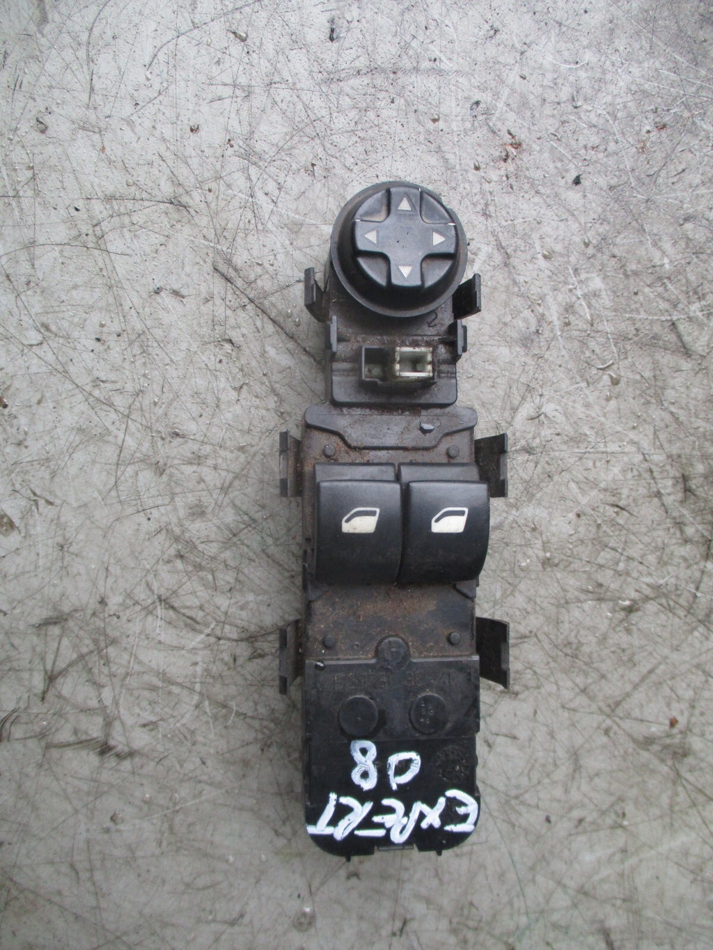 2007 PEUGEOT EXPERT MK2 OS DRIVER SIDE WINDOW SWITCH E29862
