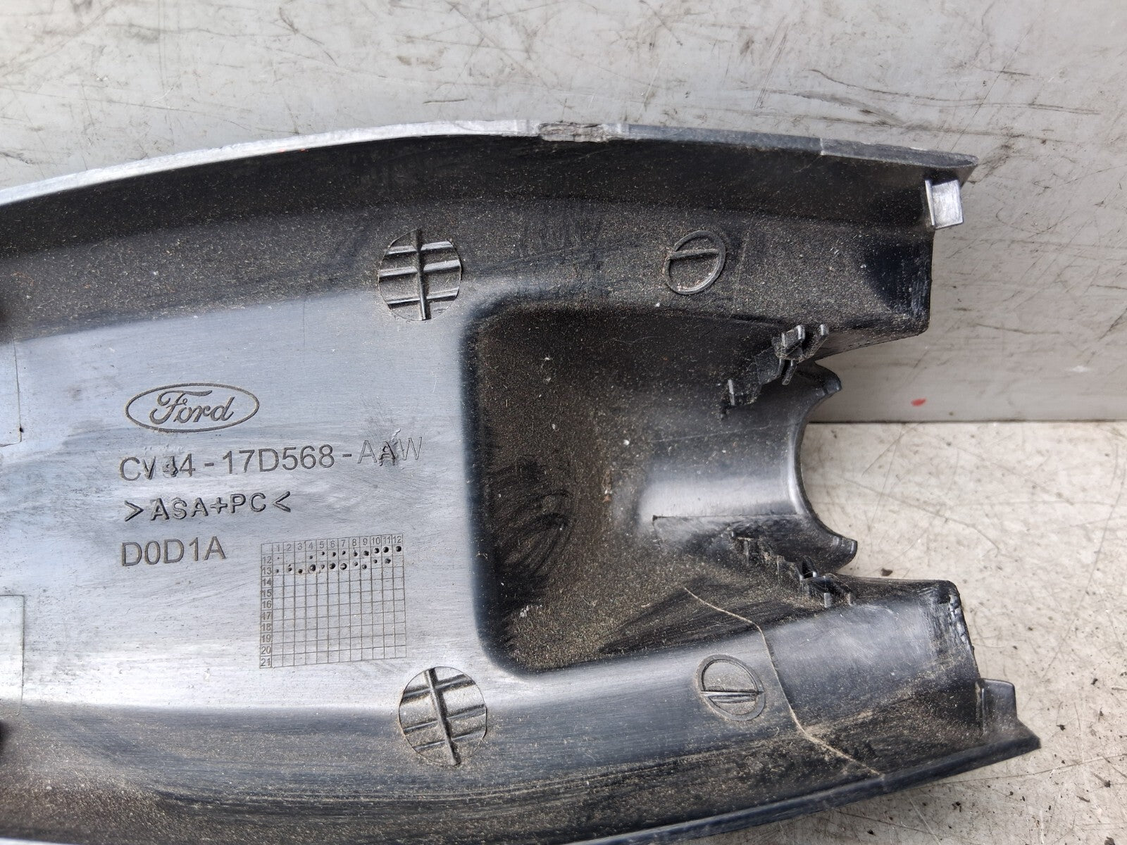 2013 FORD KUGA MK2 INTERIOR REAR VIEW MIRROR WITH COVER CV4417D568