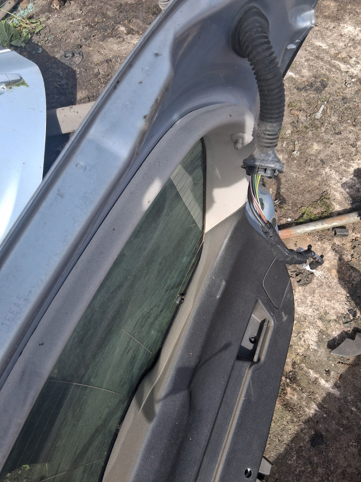 2013 VAUXHALL ASTRA J HATCHBACK REAR BARE TAILGATE BOOTLID GREY