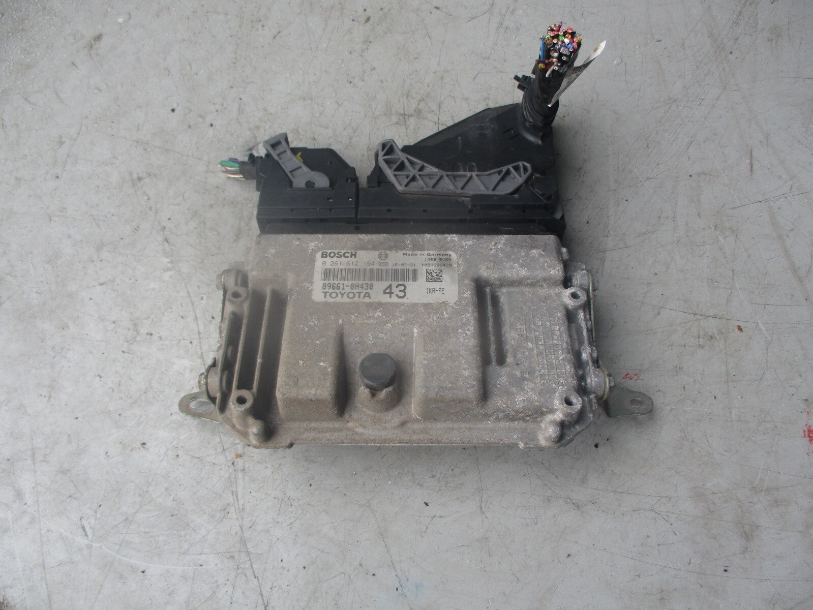 PEUGEOT 108 2016 1.0 PETROL ECU ENGINE CONTROL UNIT 896610H430